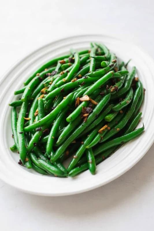 Green Beans With Fermented Black Beans