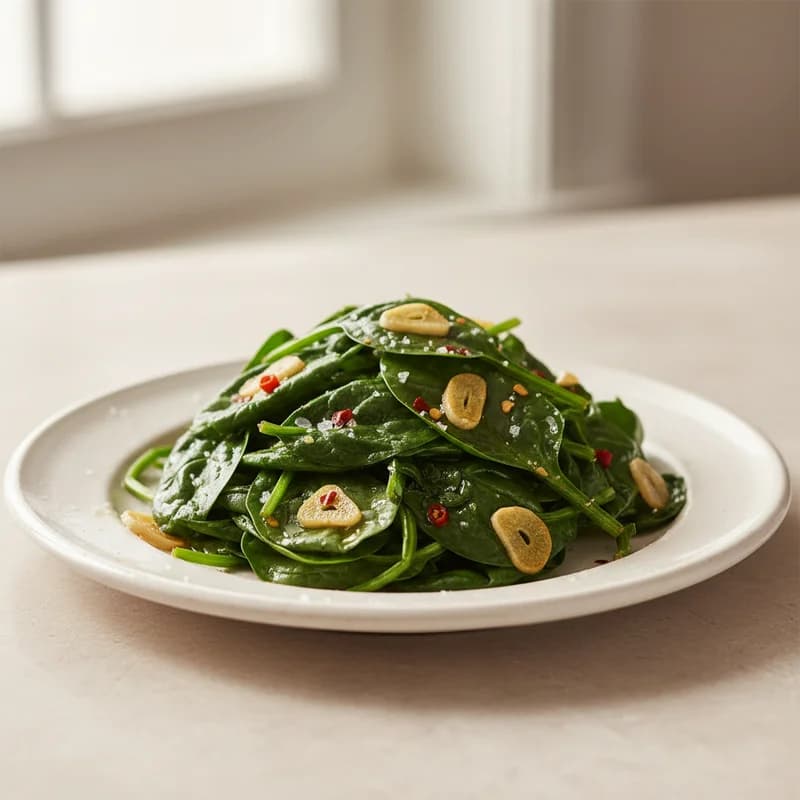 Sauteed Spinach With Garlic